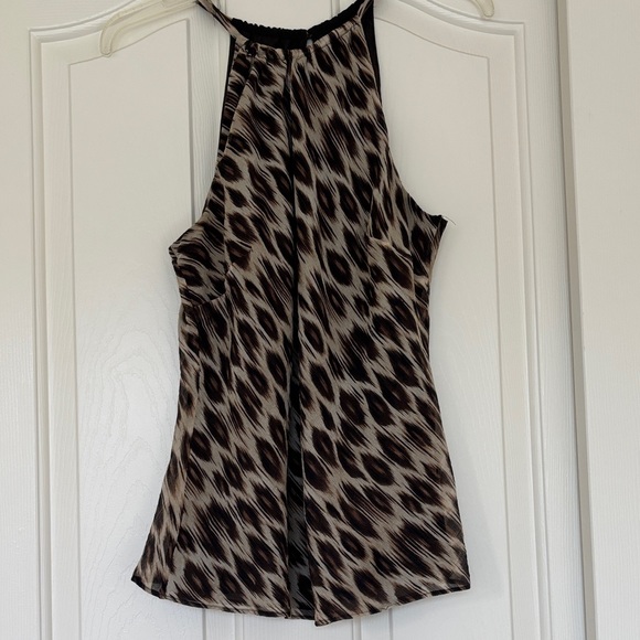 Ann Taylor Tops - Ann Taylor Animal Print Halter Top Size 12